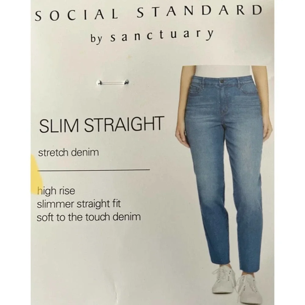 Sanctuary Jeans Slim Straight NWT multiple sizes
